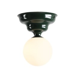 Lubinis / sieninis šviestuvas FALA DEEP GREEN S 1xG9 Geležis, Stiklas (1148PL23_S)
