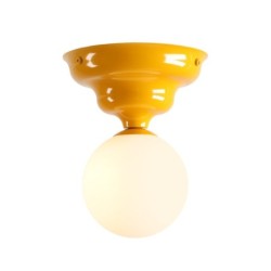 Lubinis / sieninis šviestuvas FALA ENERGETIC YELLOW S 1xG9 Geležis, Stiklas (1148PL21_S)