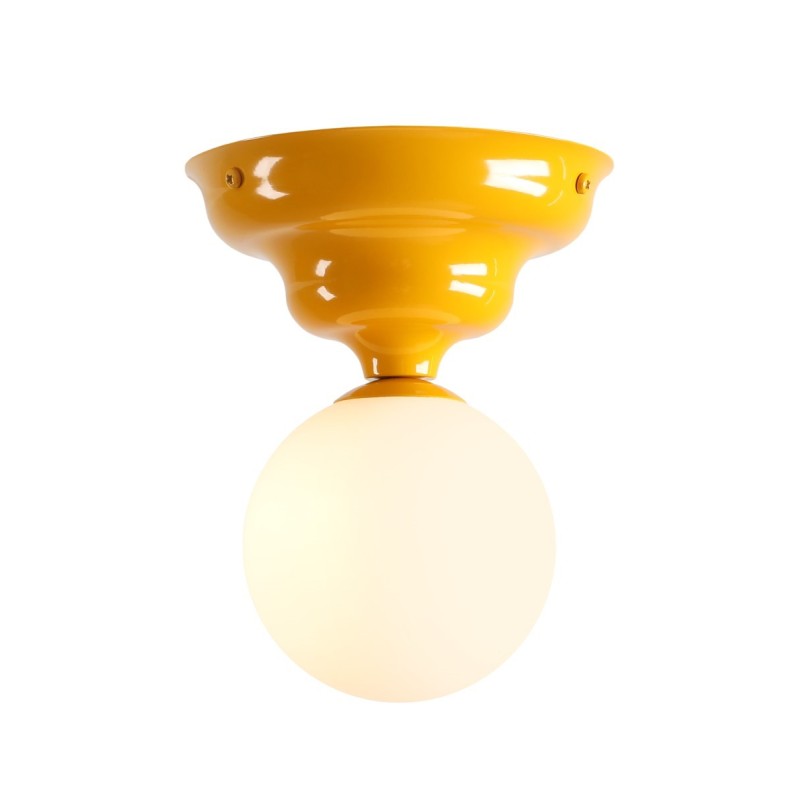 Lubinis / sieninis šviestuvas FALA ENERGETIC YELLOW S 1xG9 Geležis, Stiklas (1148PL21_S)