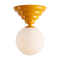 Lubinis / sieninis šviestuvas FALA ENERGETIC YELLOW L 1xE27 Geležis, Stiklas (1148PL21_L)