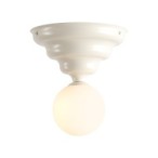 Lubinis šviestuvas FALA CEILING LIGHT CREAM M 1xG9 Geležis, Stiklas (1148PL20_M)