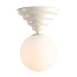 Lubinis šviestuvas FALA CEILING LIGHT CREAM L 1xE27 Geležis, Stiklas (1148PL20_L)