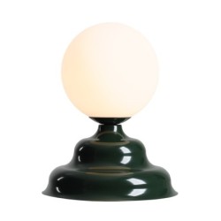 Stalinis šviestuvas FALA TABLE DEEP GREEN S 1xG9 Geležis, Stiklas (1148B23_S)