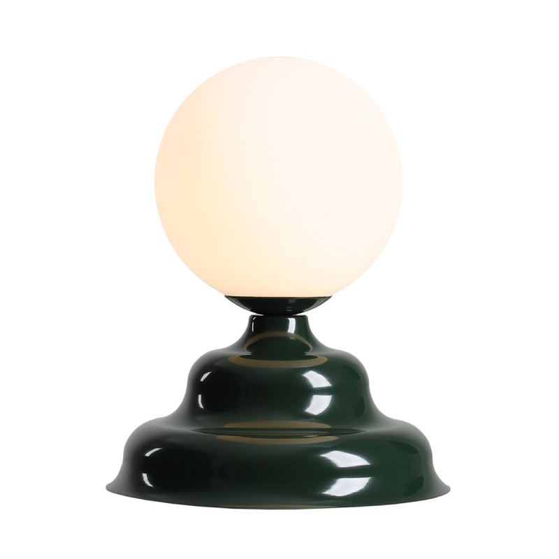 Stalinis šviestuvas FALA TABLE DEEP GREEN S 1xG9 Geležis, Stiklas (1148B23_S)