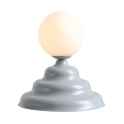 Stalinis šviestuvas FALA TABLE BLUE GREY M 1xG9 Geležis, Stiklas (1148B22_M)