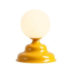 Stalinis šviestuvas FALA TABLE ENERGETIC YELLOW S 1xG9 Geležis, Stiklas (1148B21_S)