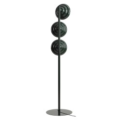 Toršeras FALA 3 FLOOR DEEP GREEN 3xG9 Geležis, Stiklas (1138A23)