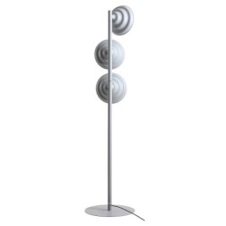 Toršeras FALA 3 FLOOR BLUE GREY 3xG9 Geležis, Stiklas (1138A22)