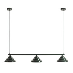Pakabinamas šviestuvas FALA 3 DEEP GREEN 3xG9 Geležis, Stiklas (1137E_23)