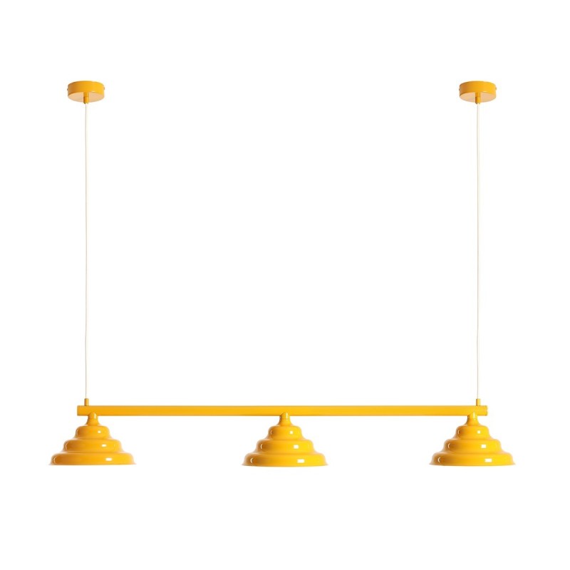 Pakabinamas šviestuvas FALA 3 ENERGETIC YELLOW 3xG9 Geležis, Stiklas (1137E_21)