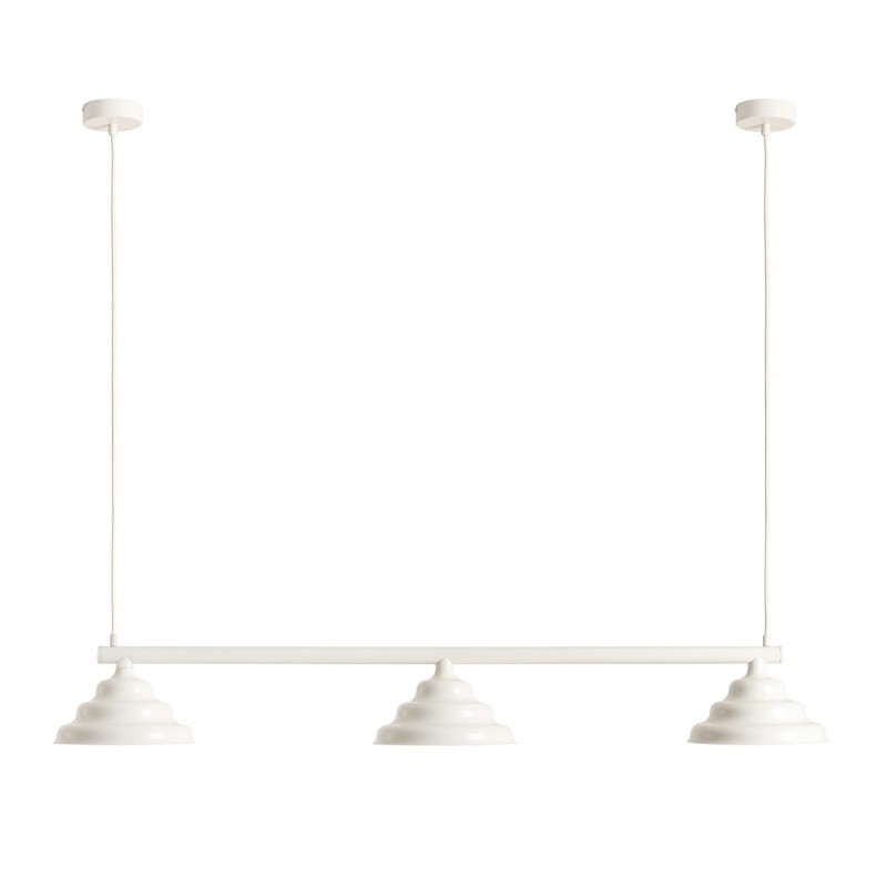 Pakabinamas šviestuvas FALA 3 LIGHT CREAM 3xG9 Geležis, Stiklas (1137E_20)