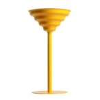 Toršeras FALA FLOOR ENERGETIC YELLOW S 1xG9 Geležis, Stiklas (1136B21)