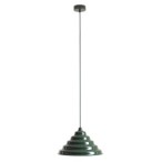 Pakabinamas šviestuvas FALA DEEP GREEN XL 1xG9 Geležis, Stiklas (1135G23_XL)