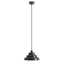 Pakabinamas šviestuvas FALA DEEP GREEN M 1xG9 Geležis, Stiklas (1135G23_M)