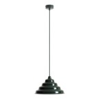 Pakabinamas šviestuvas FALA DEEP GREEN L 1xG9 Geležis, Stiklas (1135G23_L)
