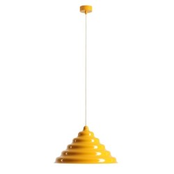 Pakabinamas šviestuvas FALA ENERGETIC YELLOW XL 1xG9 Geležis, Stiklas (1135G21_XL)