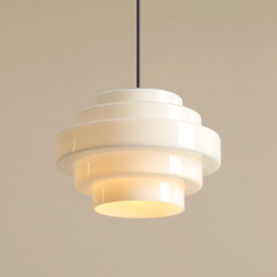 Lubinis šviestuvas FILO CEILING MILKY S (Ø22) 1xE27 Geležis, Stiklas (9001PL_G1_S)