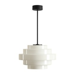 Lubinis šviestuvas FILO CEILING MILKY S (Ø28) 1xE27 Geležis, Stiklas (9000PL_G1_S)