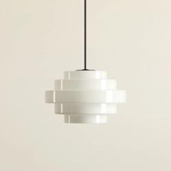 Lubinis šviestuvas FILO CEILING MILKY S (Ø28) 1xE27 Geležis, Stiklas (9000PL_G1_S)
