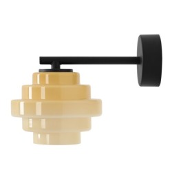 Sieninis šviestuvas FILO WALL NUTTY (Ø14) 1xG9 Geležis, Stiklas (9005C1)