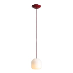 Pakabinamas šviestuvas FLASK CHERRY S 1xE14 Geležis, Stiklas (8500G15_S)