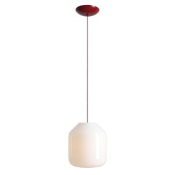 Pakabinamas šviestuvas FLASK CHERRY L 1xE27 Geležis, Stiklas (8500G15_L)