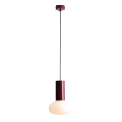 Pakabinamas šviestuvas FLO RUBY S 1xE14 Geležis, Stiklas (7000G27_S)