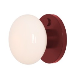 Sieninis šviestuvas FLO WALL RUBY S 1xE14 Geležis, Stiklas (7000C27_S)