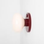 Sieninis šviestuvas FLO WALL RUBY S 1xE14 Geležis, Stiklas (7000C27_S)