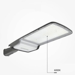 Gatvės šviestuvas LUMILEDS-Chip 75x130° 5 m. garantija 200W 6000K IP65 30000lm