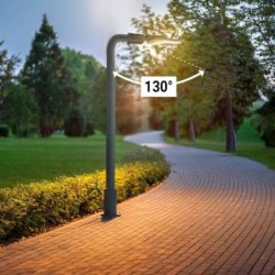Gatvės šviestuvas LUMILEDS-Chip 75x130° 5 m. garantija 50W 3000K IP65 6000lm