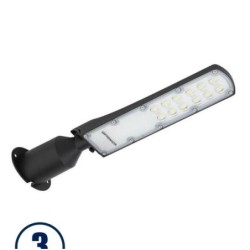 Gatvės šviestuvas SANAN-Chip 75x130° 3 m. garantija 30W 4000K IP65 3000lm