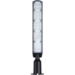 Gatvės šviestuvas SANAN-Chip 75x130° 3 m. garantija su sensoriumi 50W 4000K IP65 5000lm