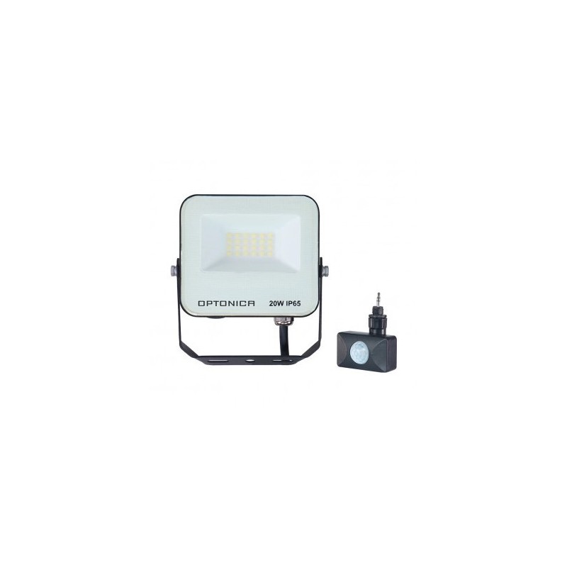 LED prožektorius CCT - Juodos spalvos 20W 3000K/4000K/6000K IP65 1800lm