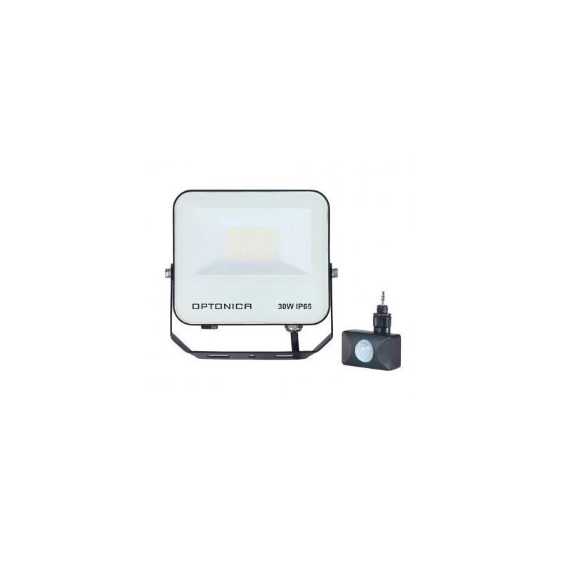 LED prožektorius CCT - Juodos spalvos 30W 3000K/4000K/6000K IP65 2700lm