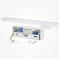 Sieninis LED šviestuvas Baltos spalvos 14W 3000K IP20 910lm