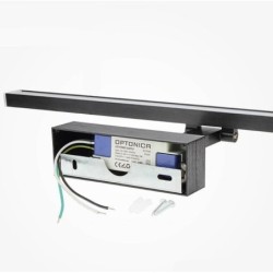 Sieninis LED šviestuvas Juodos spalvos 14W 4000K IP20 910lm