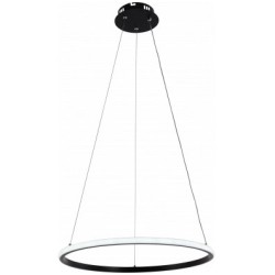 Pakabinamas LED šviestuvas CCT Juoda spalva Pritemdomas + Pultelis 30W 3000K-6000K IP20 2080lm