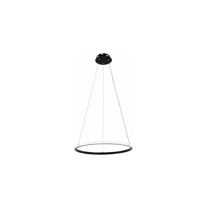 Pakabinamas LED šviestuvas CCT Juoda spalva Pritemdomas + Pultelis 30W 3000K-6000K IP20 2080lm