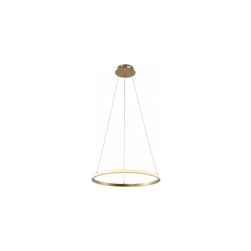 Pakabinamas LED šviestuvas CCT Šlifuoto aukso spalva Pritemdomas + Pultelis 30W 3000K-6000K IP20 2080lm