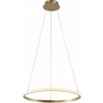 Pakabinamas LED šviestuvas CCT Šlifuoto aukso spalva Pritemdomas + Pultelis 30W 3000K-6000K IP20 2080lm