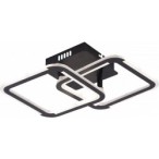 Lubinis LED šviestuvas CCT Juoda spalva Pritemdomas + Pultelis 30W 3000K-6000K IP20 2940lm