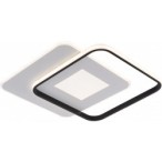Lubinis LED šviestuvas CCT Balta spalva+Juoda spalva Pritemdomas + Pultelis 60W 3000K-6000K IP20 4800lm