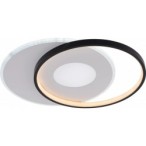 Lubinis LED šviestuvas CCT Balta spalva+Juoda spalva Pritemdomas + Pultelis 54W 3000K-6000K IP20 4120lm