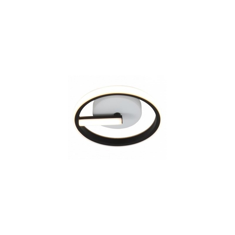 Lubinis LED šviestuvas Juoda spalva 7W 3000K IP20 560lm