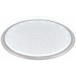 Lubinis LED šviestuvas CCT Silver+CR Pritemdomas + Pultelis 42W 3000K-6000K IP20 2340lm