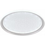 Lubinis LED šviestuvas CCT Silver+CR Pritemdomas + Pultelis 42W 3000K-6000K IP20 2340lm
