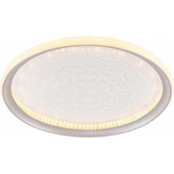 Lubinis LED šviestuvas CCT Silver+CR Pritemdomas + Pultelis 42W 3000K-6000K IP20 2340lm