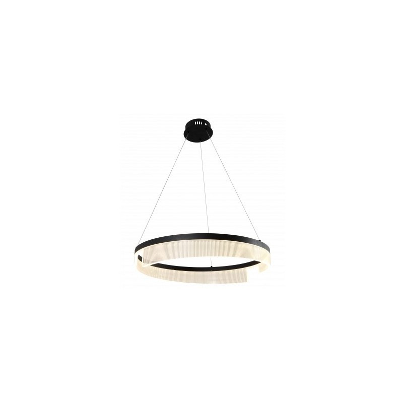 Pakabinamas LED šviestuvas Matinė Juoda spalva 23W 3000K IP20 1840lm