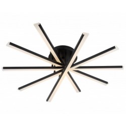 Lubinis LED šviestuvas Juoda spalva 50W 3000K IP20 4000lm
